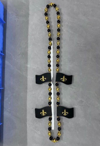 HS0644N - 4W Black Saints Flag