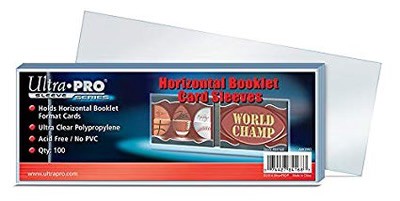 Ultra Pro Horizontal Booklet Card Sleeves
