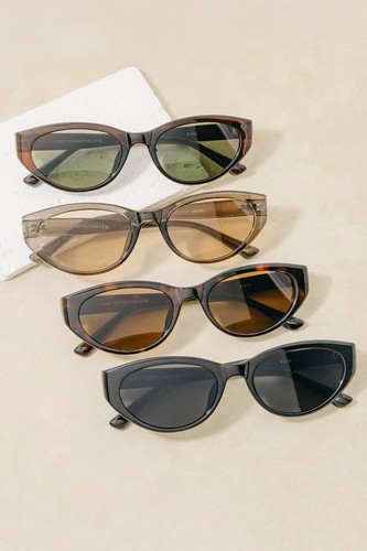 Oval Frame Sunglasses