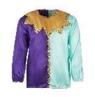 NY0496N - MGBF Costume Top Purple/Light Blue Small