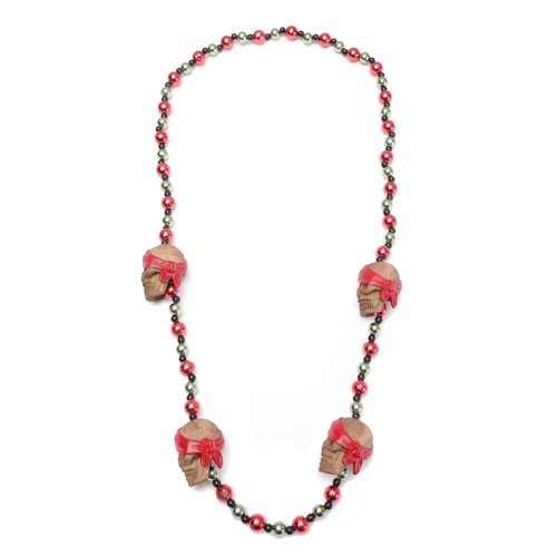 HS1266 - 4W Skull w/ red bandana