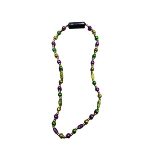 HS0431N - 33” Light Up Round Necklace 12mm PGG