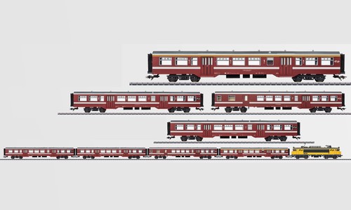 Märklin 43548 - H0 | Jubileum wagens Set rijtuigen type M2
