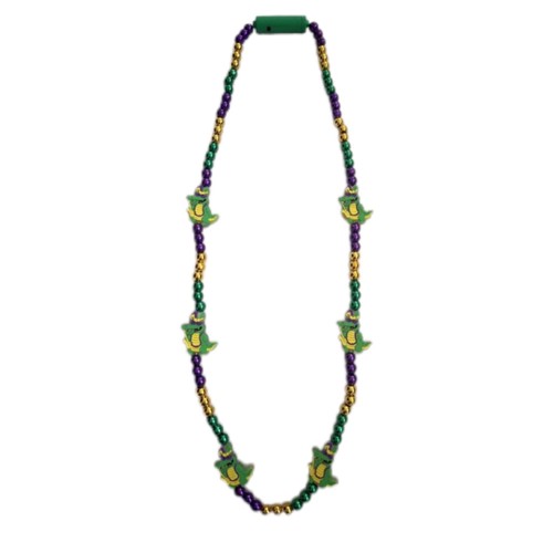 HS0518N - LED PGG RUBBER ALLIGATOR NECKLACE