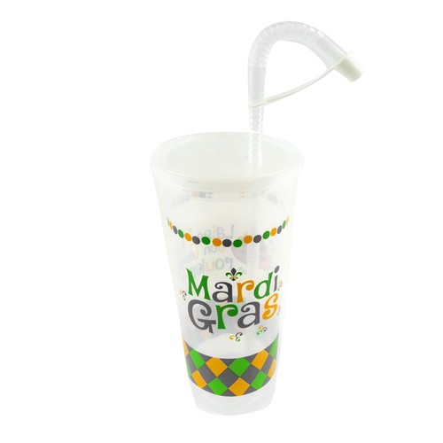NY8050 - LG Mardi Gras Cups