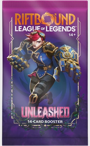 Riftbound League of Legends - Unleashed 14 Card Booster