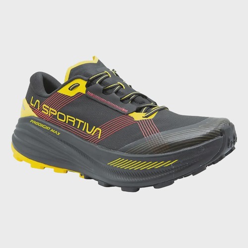 La Sportiva Men's Prodigio Max in Black / Yellow, alternate view 1