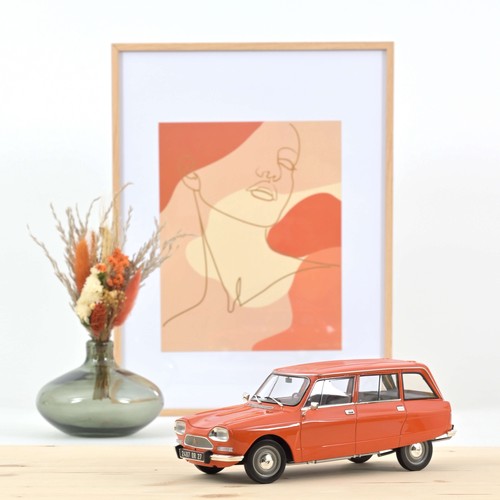 Norev 1:18 - Citroën Ami 8 Break 1975 Ténéré Orange