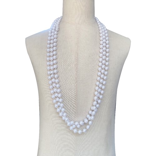 TB1126 - 48"X10mm Pearl Round White