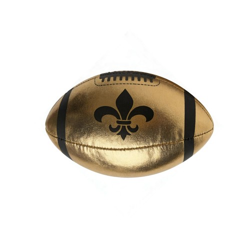 NY1792N - 6" Shiny Vinyl Football FDL BG