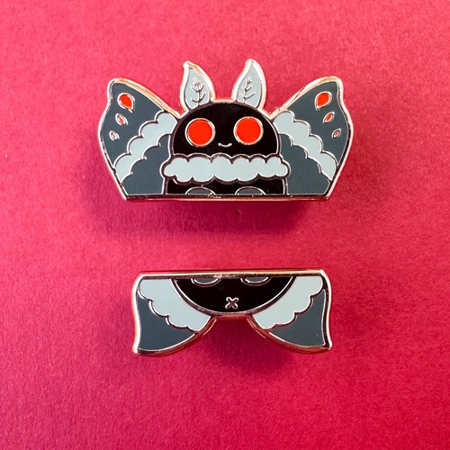Mothman Pride Pal Enamel Pin Set(1)