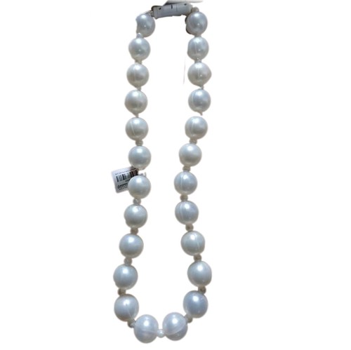 HS0796N - 38.5" LED Pearl White 3cm Beads