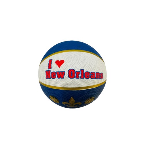 NY0866N - 9.5“ Basketball Navy White