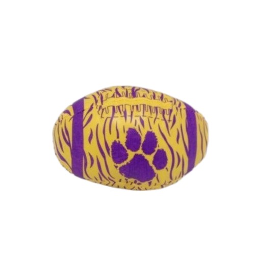 NY0133N - 6" Tiger Paw Vinyl Football