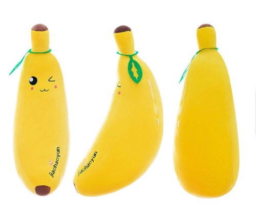 PA0111N - 13" Plush Banana Emoji