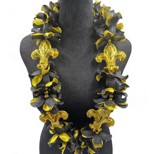 HS0846N - 4W FDL BG  Flower Necklace