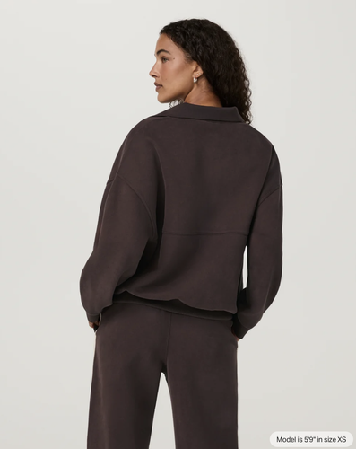 Vuori Restore Rugby Pullover French Roast