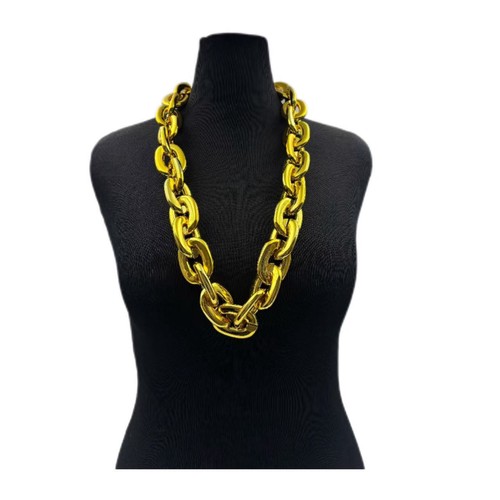 HS0332N - Non Light Up Big Chain Gold