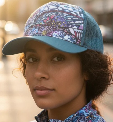Enchanted Grayling Mesh Back Trucker Hat