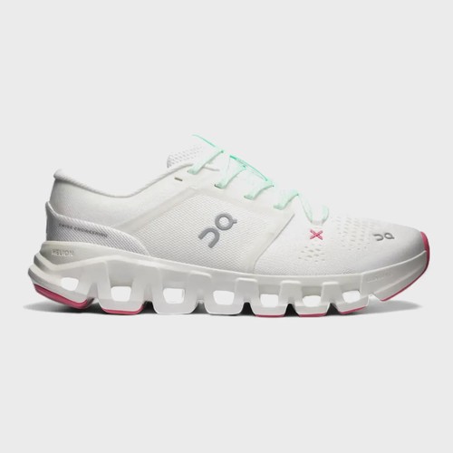 On Women's Cloud X 5 in Ivory/ Ice, main view