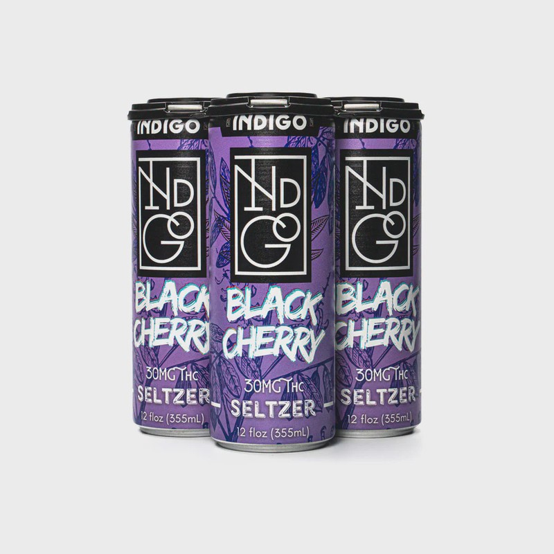 Indigo Black Cherry Seltzer 30mg