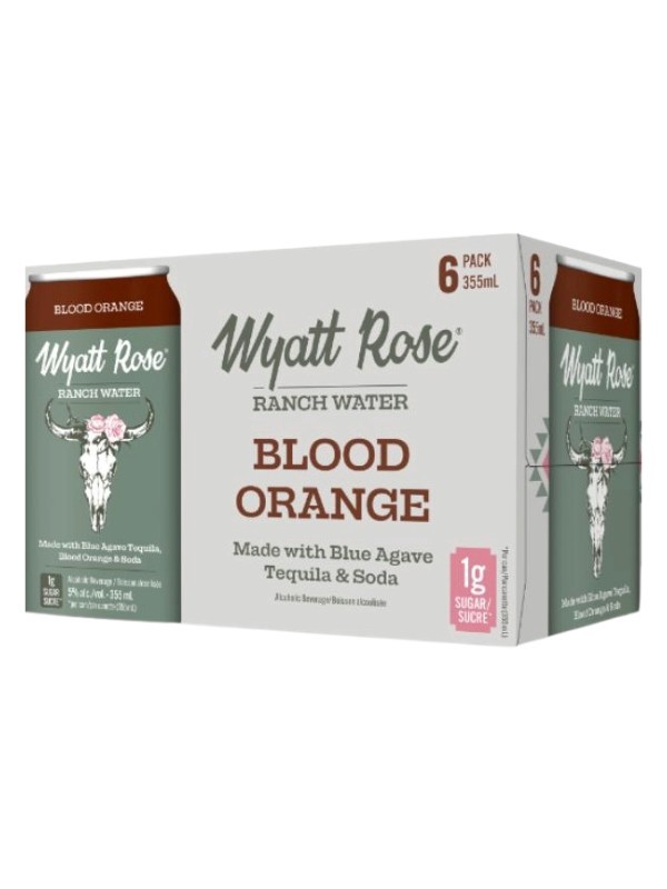 RANCH WATER BLOOD ORANGE 6PK