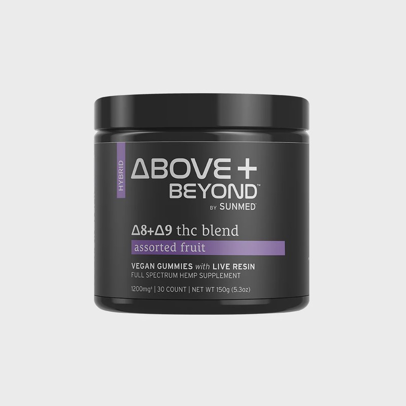 Above + Beyond Gummy Assorted Fruit Hybrid 1200mg