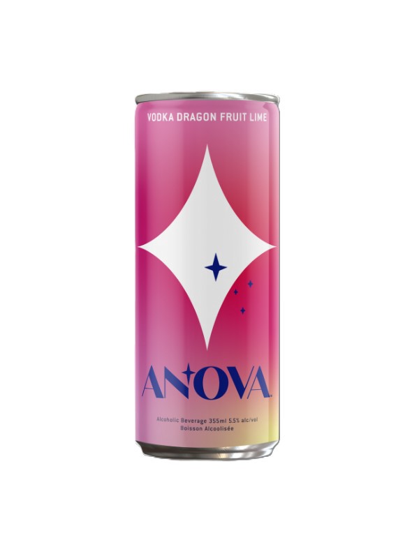 ANOVA VODKA DRAGON FRUIT LIME 4PK