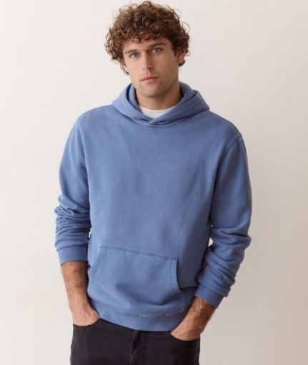 Relaxed Cloud 9 Fleece Hoodie - copen blue