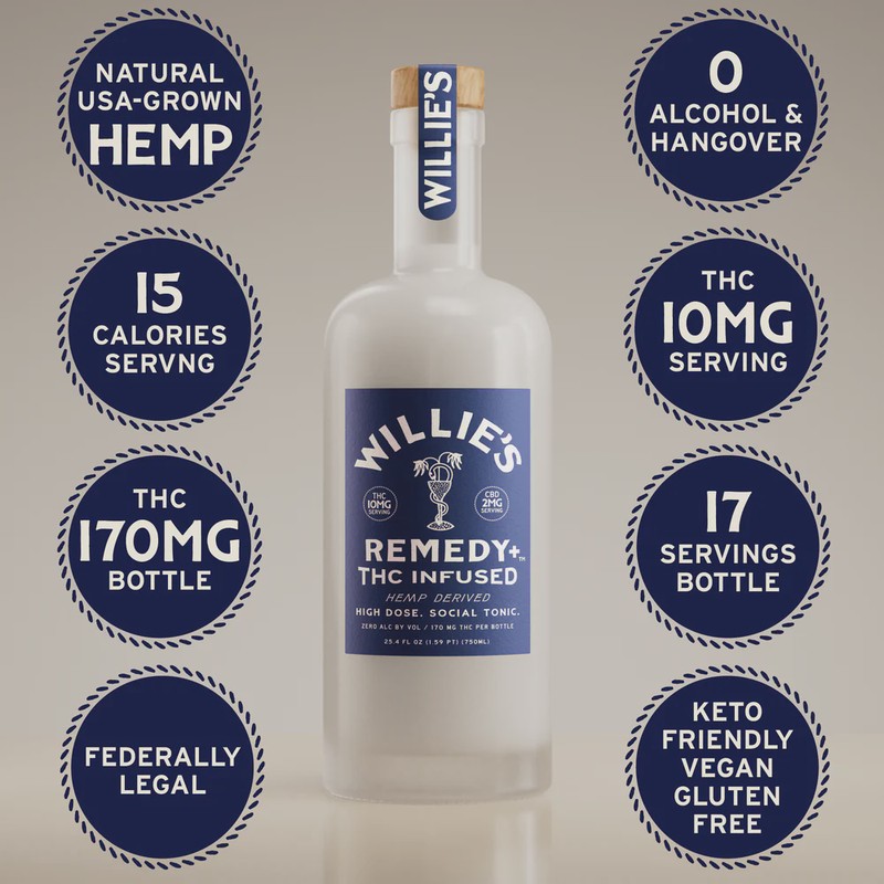 Willie’s Remedy THC Infused 10mg