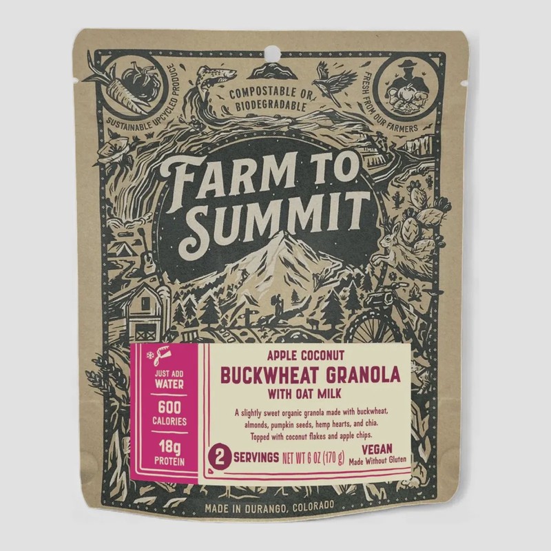 Farm to Summit Apple Buckwheat Granola