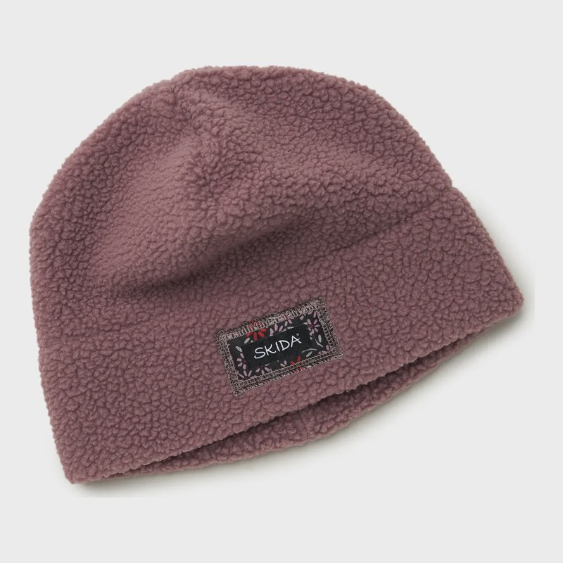 Skida High Pile Fleece Hat in Sugarplum, alternate view 1