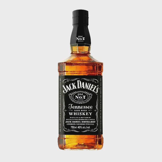JACK DANIELS TENNESSEE WHISKY 750ML