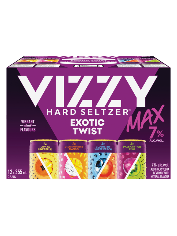 VIZZY MAX VARIETY PACK 12PK