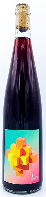 Les Vins Pirouettes Cubique de Pierre Rouge 2023, Alsace, France