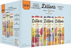 DILLONS VODKA VARIETY 12PK