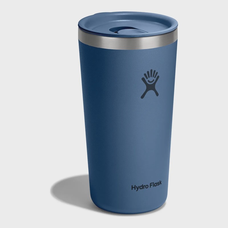 Hydro Flask 20oz All Around Tumbler Press-In Lid in Harbor Blue, alternate view 1
