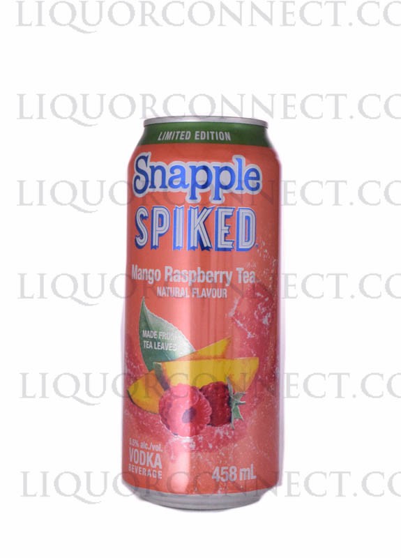 SNAPPLE SPIKED MANGO RASPBERRY TEA 458ML