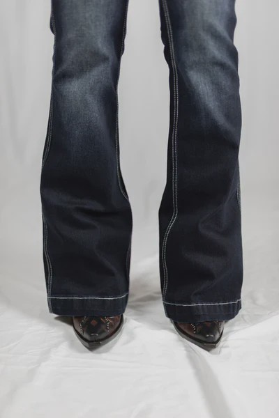 CC Western Ladies JoJo Dark Wash Jean