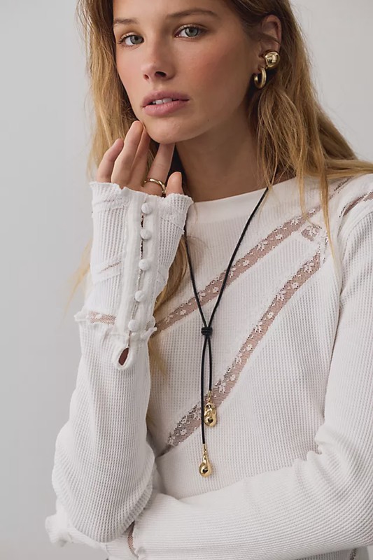 Piece By Piece Cuff Top