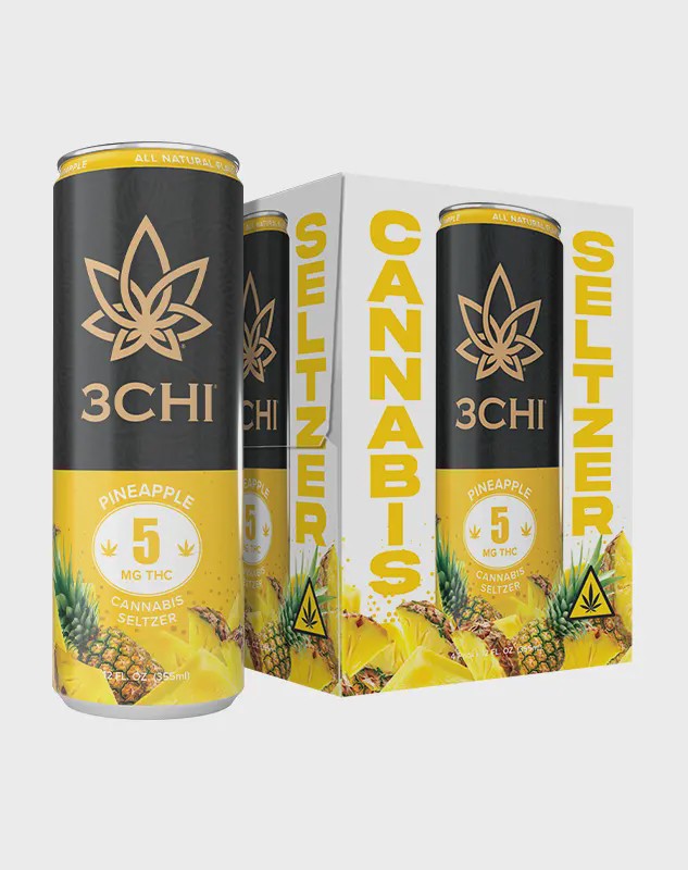 3CHI Pineapple Seltzer 5mg