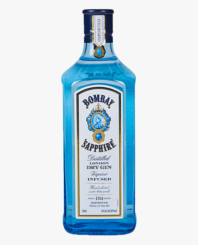 BOMBAY SAPPHIRE LONDON DRY GIN 375ML