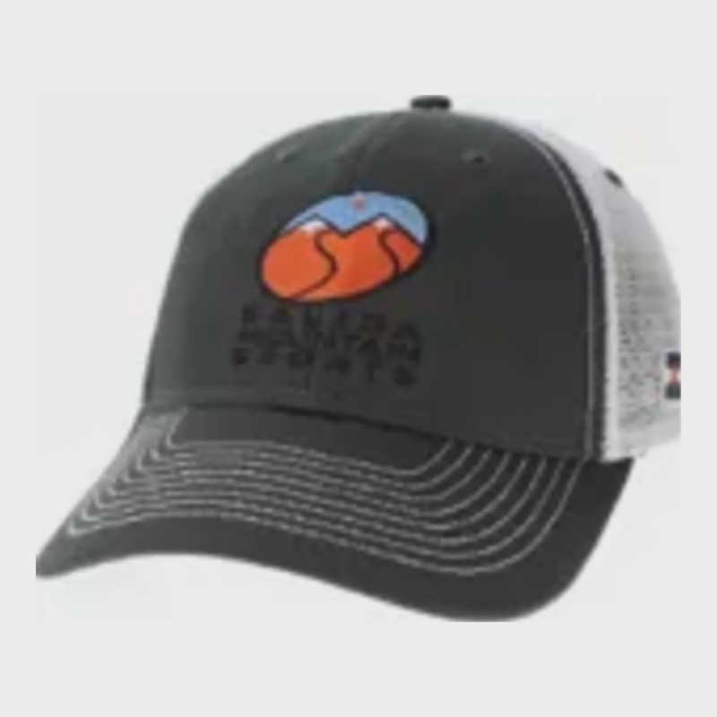 SMS Sideline Hat / Dark Grey &amp; White