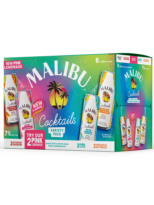MALIBU COCKTAILS 8PK