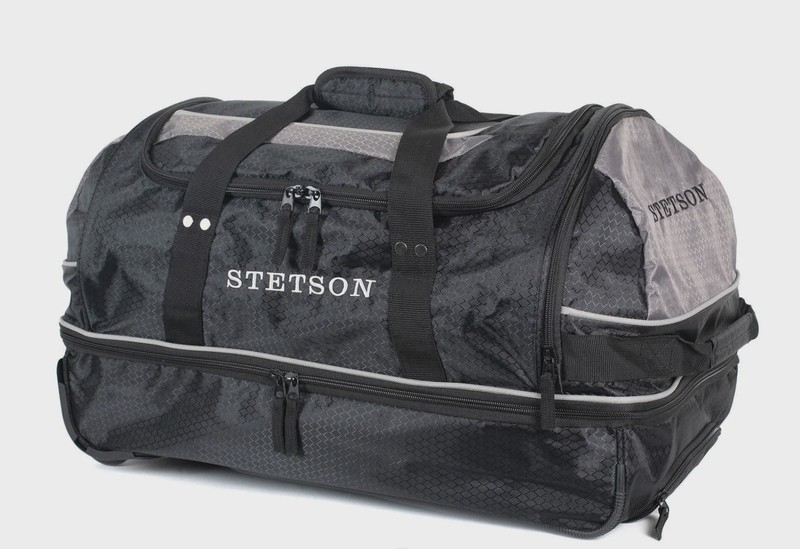 Stetson Roller Bag Black Grey Gear Bag