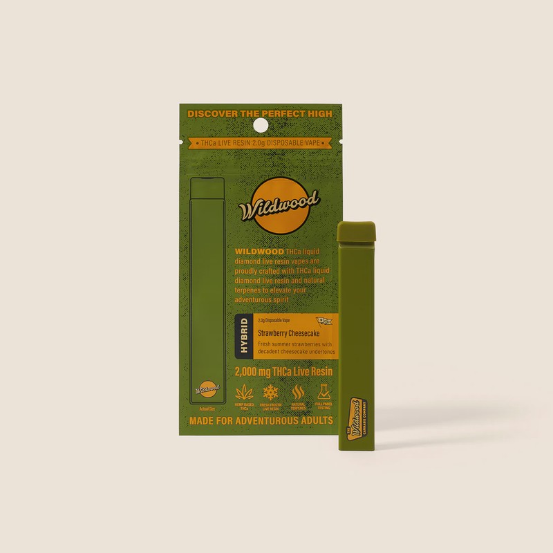 Wildwood Strawberry Cheesecake Hybrid Vape