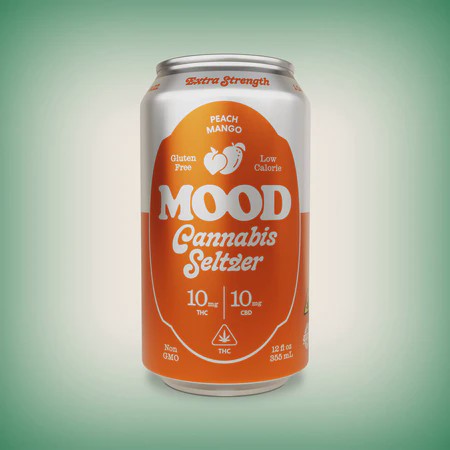 Mood Cannabis Soda Peach Mango 10mg