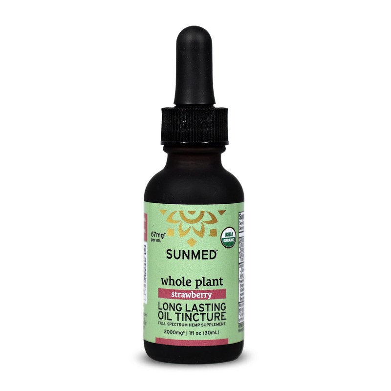Whole plant/Full Spectrum 1000mg Strawberry