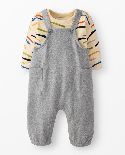 Hannah Anderson Longsleeve Overall Set