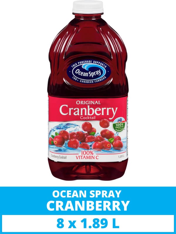 CRANBERRY JUICE 1.89L